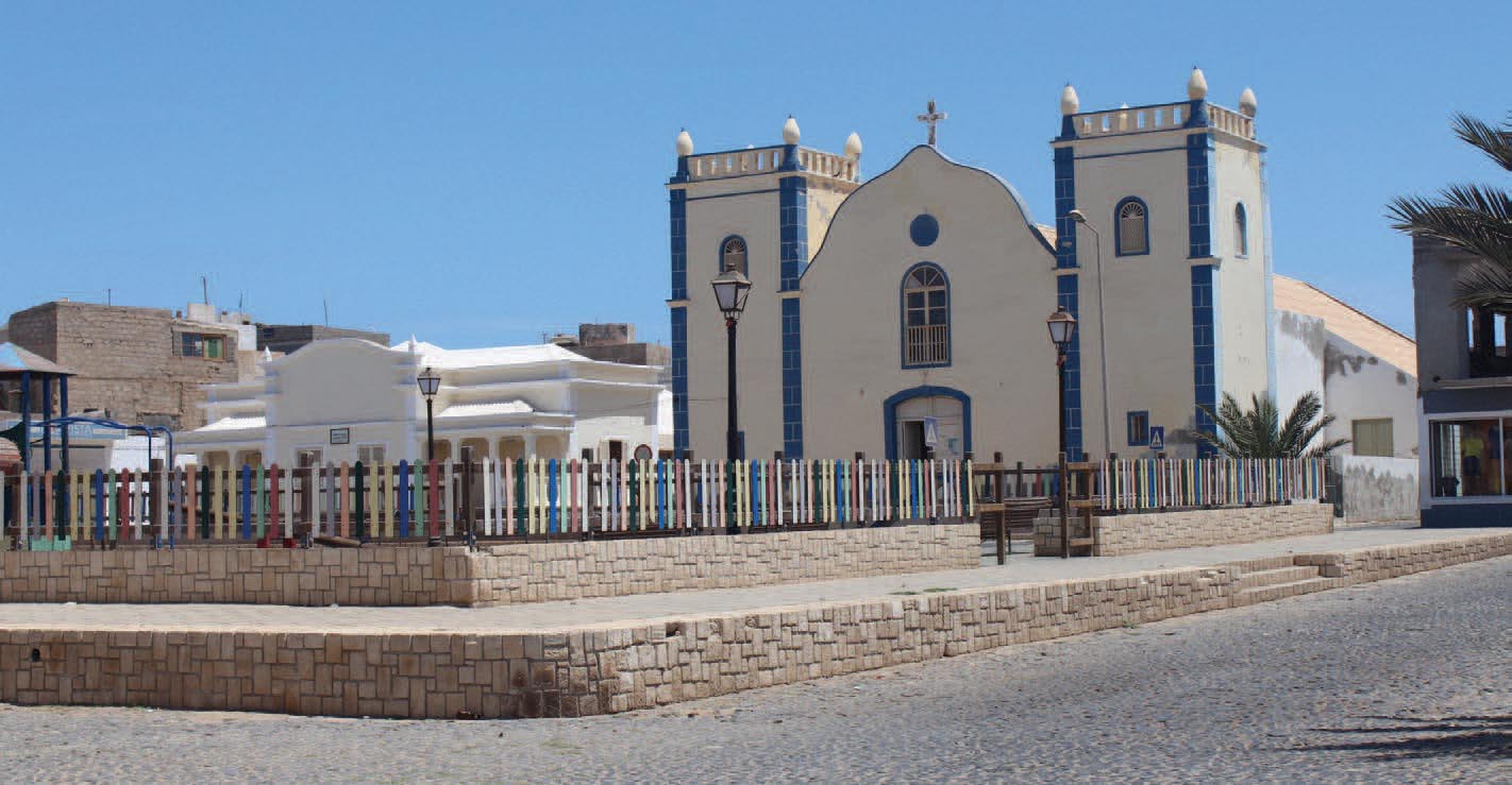 Eglise Santa Isabel de Sal Rei sur l'île de Boa Vista